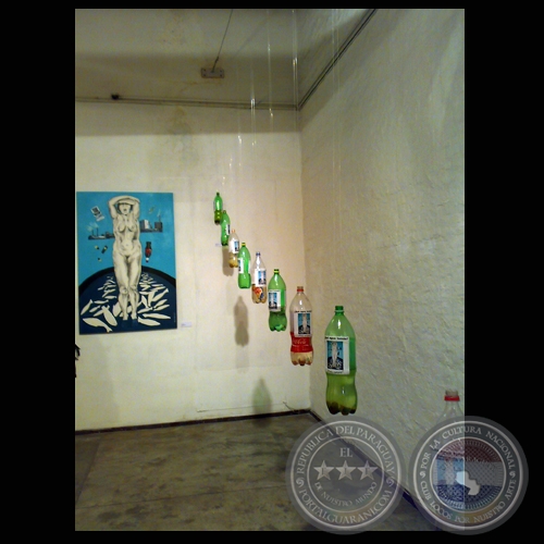 QUE AGUA TOMÁS? PURA, NATURAL?, 2009 - Instalación de CARLA ASCARZA